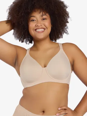 The Brigitte Full Coverage - Padded Wirefree T-Shirt Bra