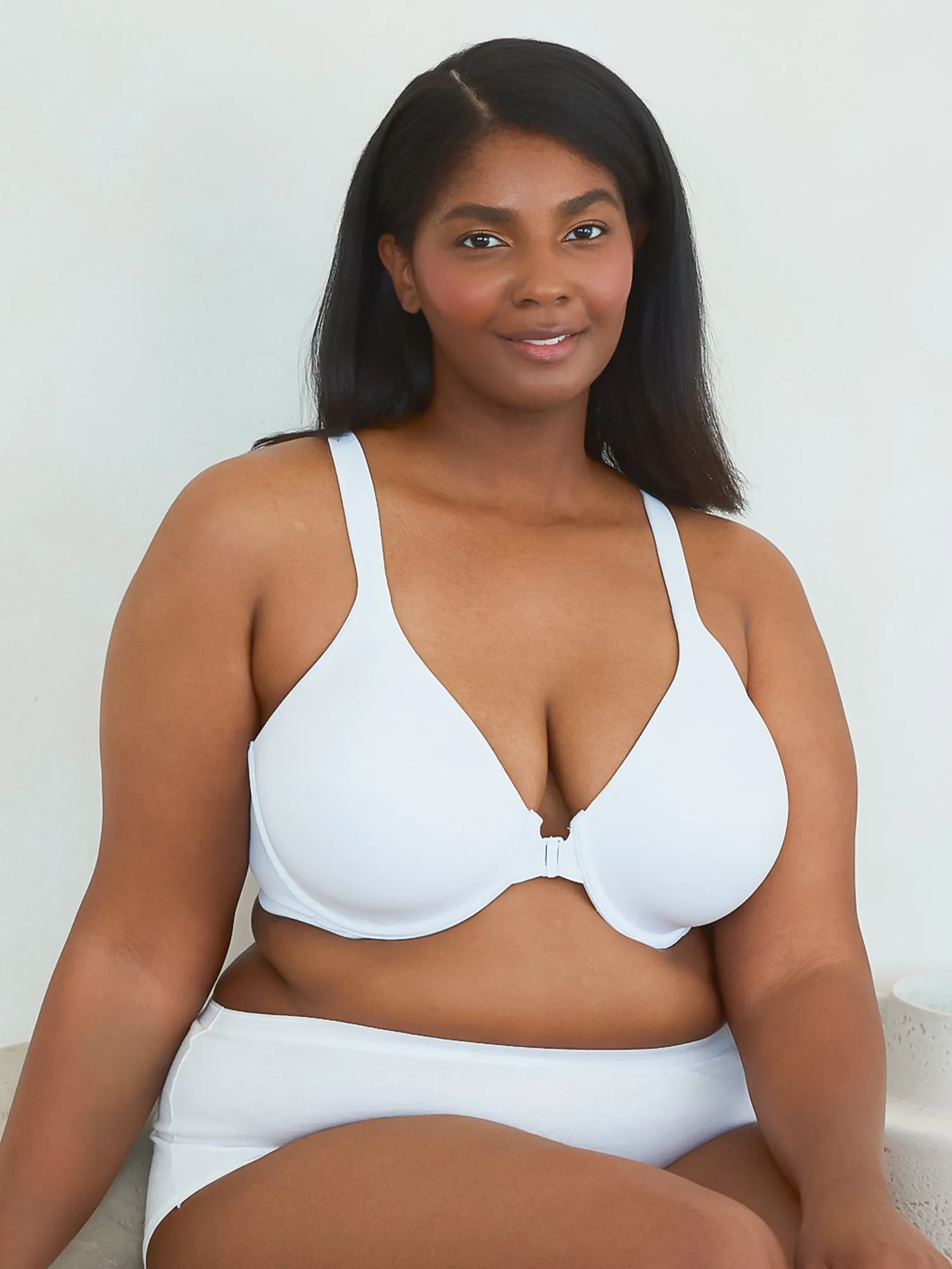 The Brigitte Racerback - Front-Closure Underwire T-Shirt Bra