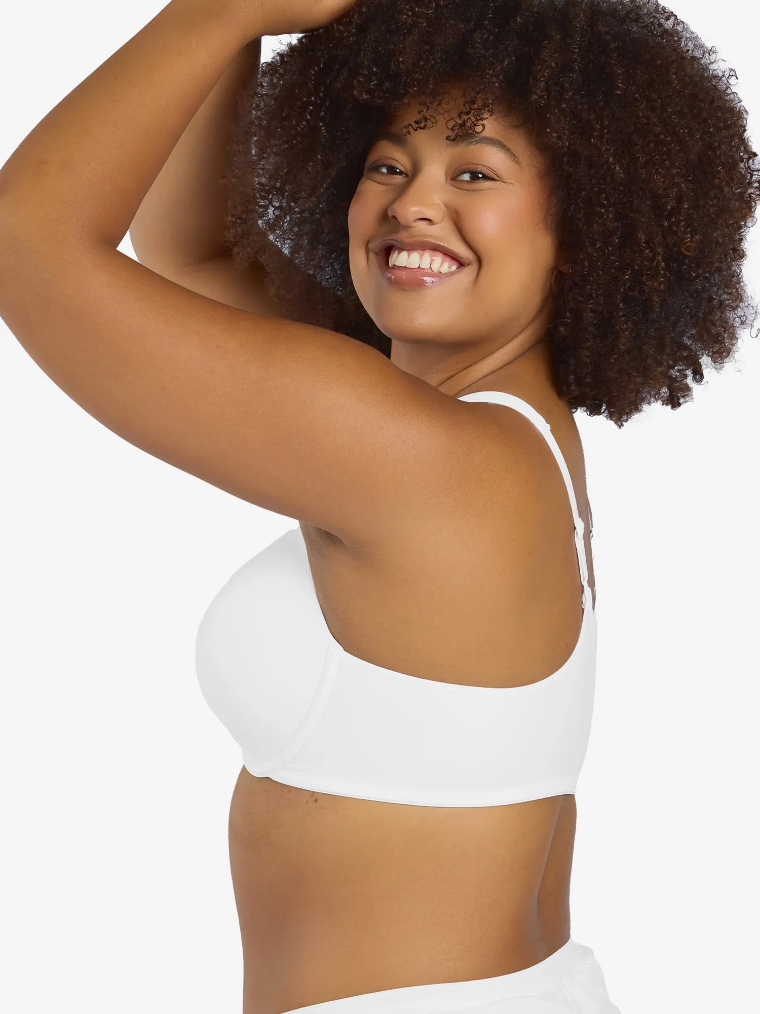 The Brigitte Racerback - Front-Closure Underwire T-Shirt Bra