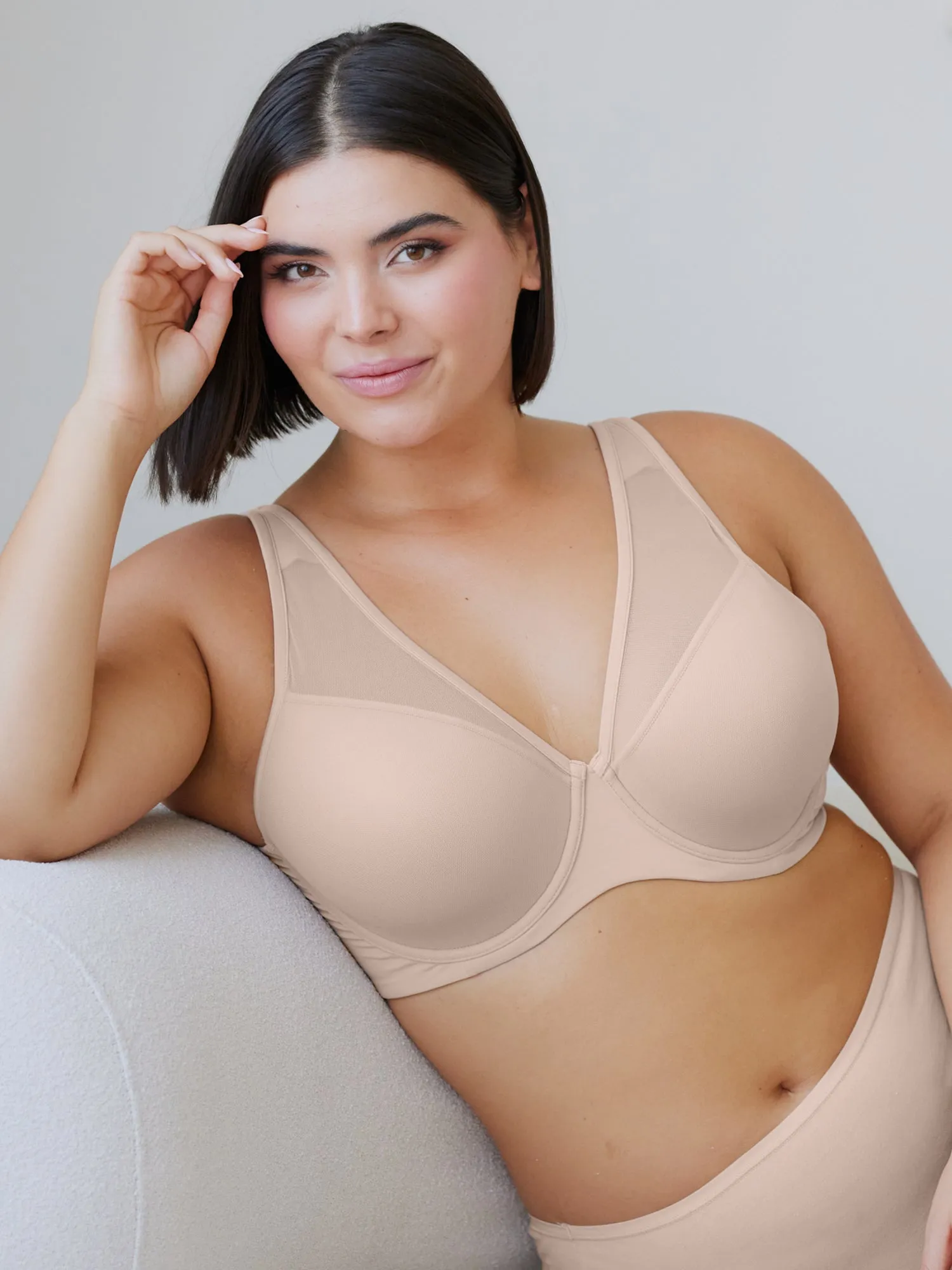 The Jolene - Perfect Plunge Underwire Bra