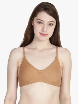 Women's Solid Nude Non-Padded T-Shirt Bra | COOL-skin-1 |