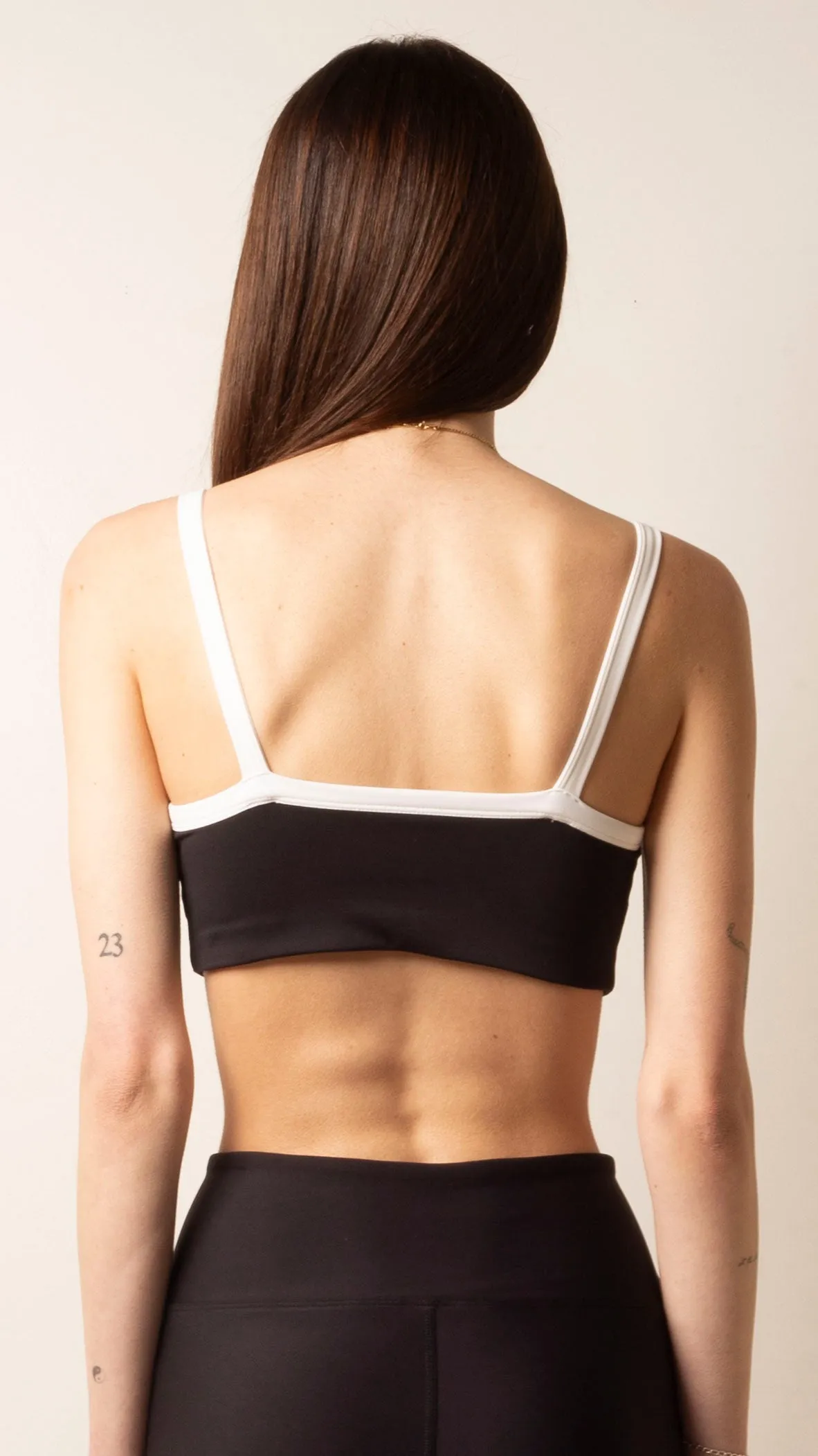 YOS Bralette - Black/Wht